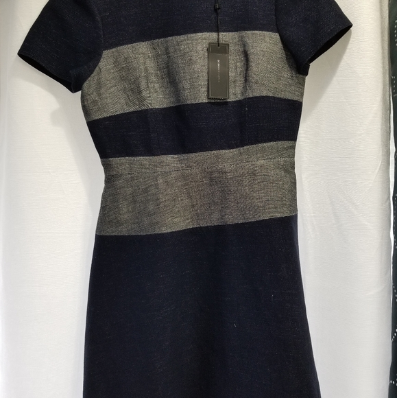 bcbg denim dress